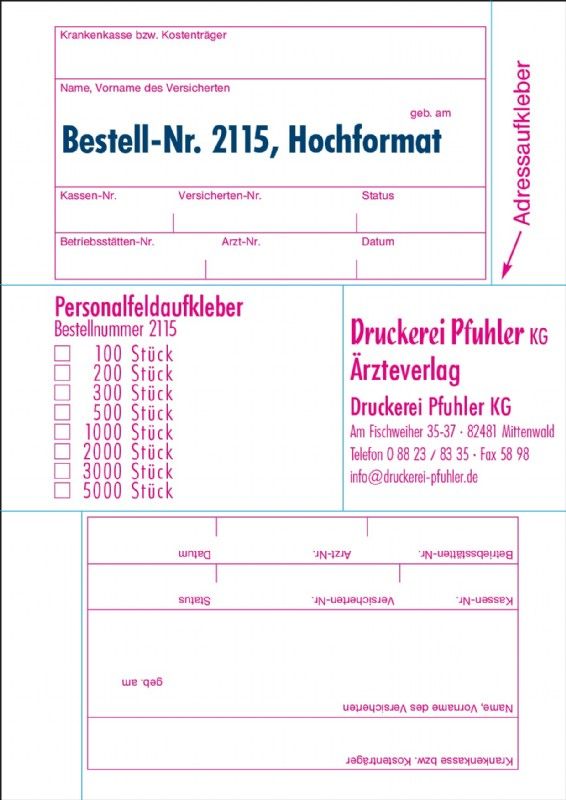 Ärztliche Verschreibung